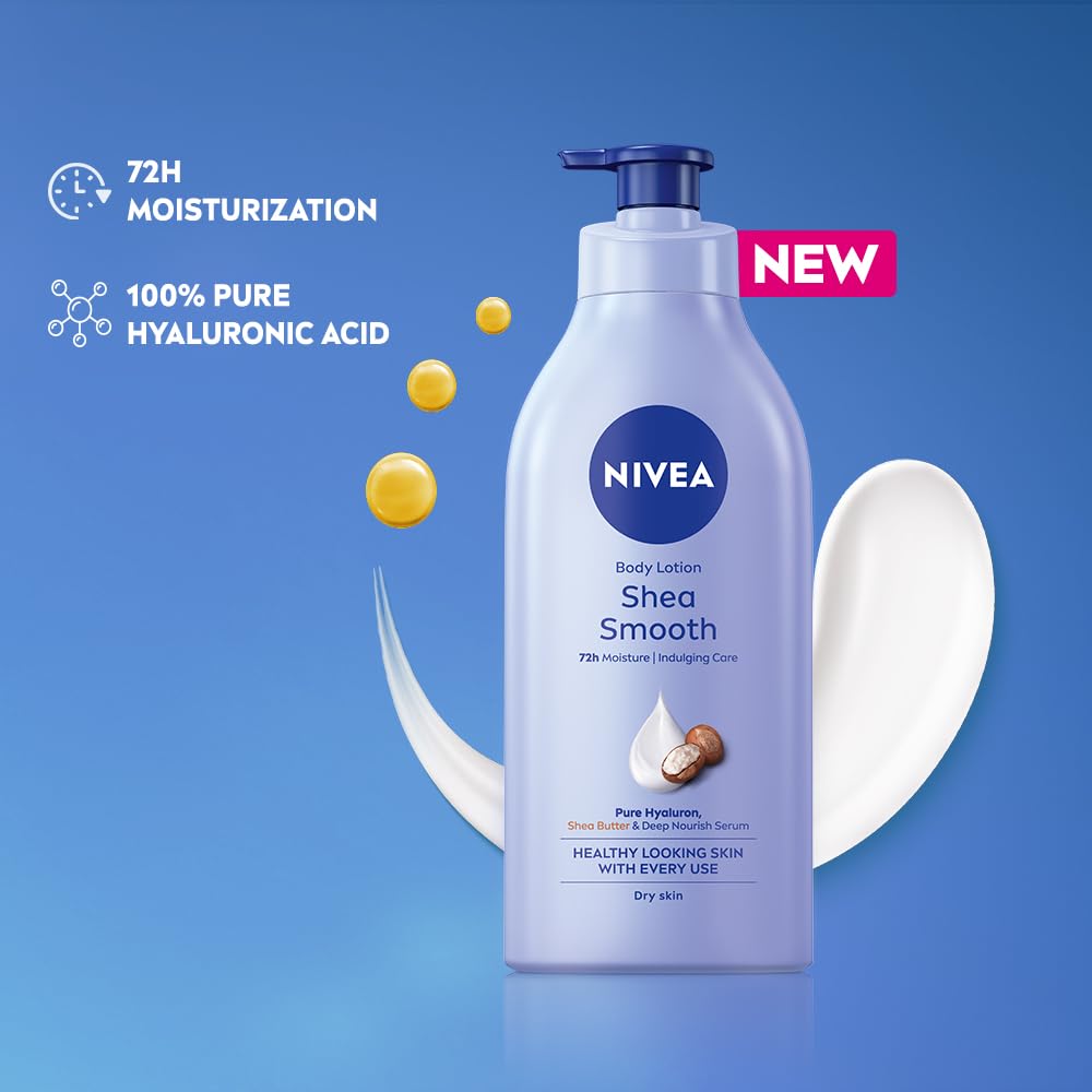 NIVEA Shea Smooth 400ml Body Lotion Moisturization
