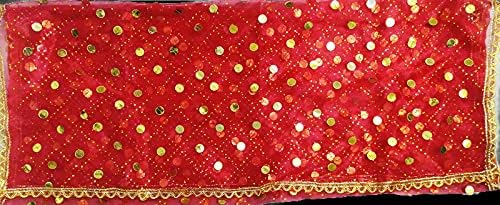 Mata Puja Net Chunri 2metres for Navratri Durga Pooja