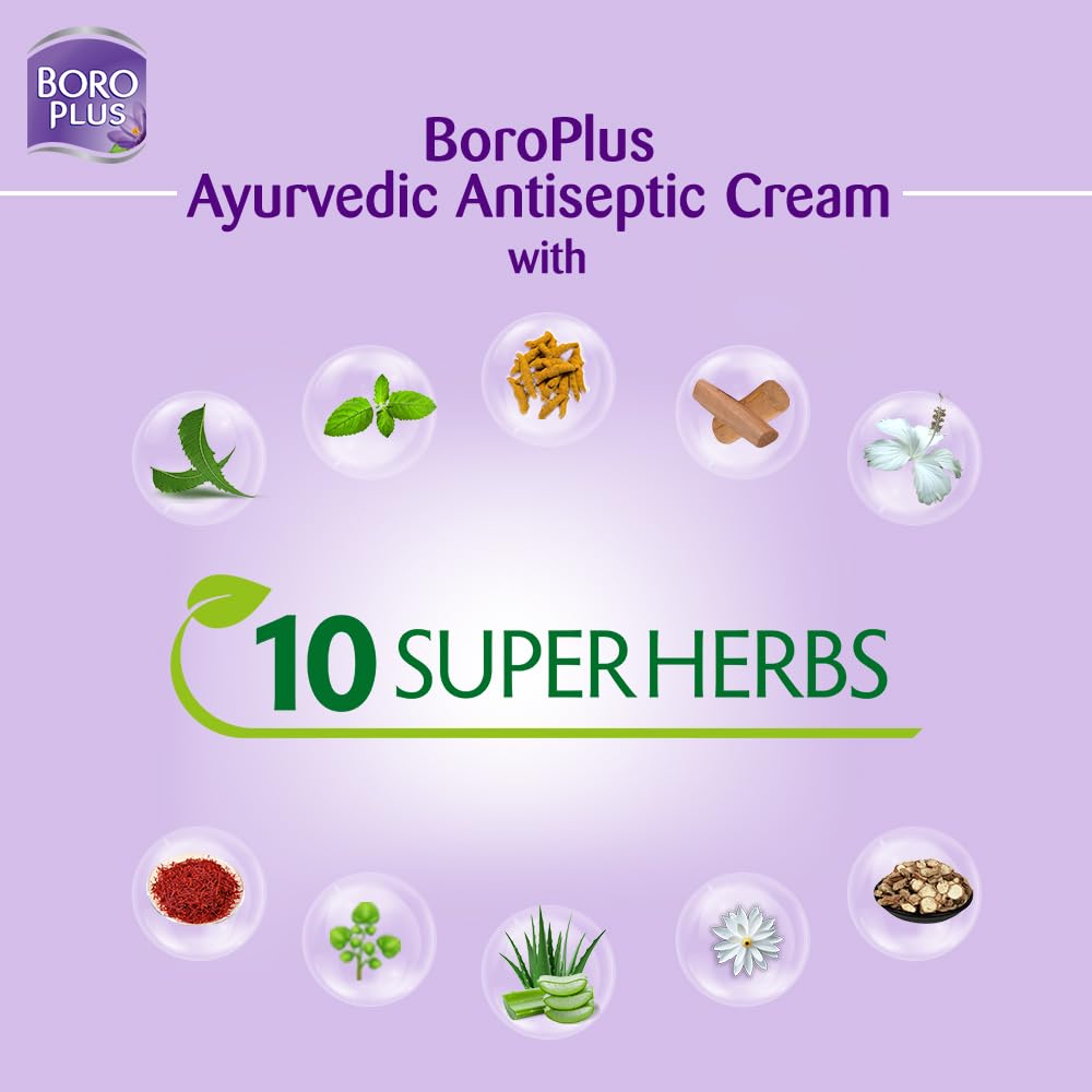 BoroPlus Ayurvedic Antiseptic Cream Heals and Protects the skin 80ml