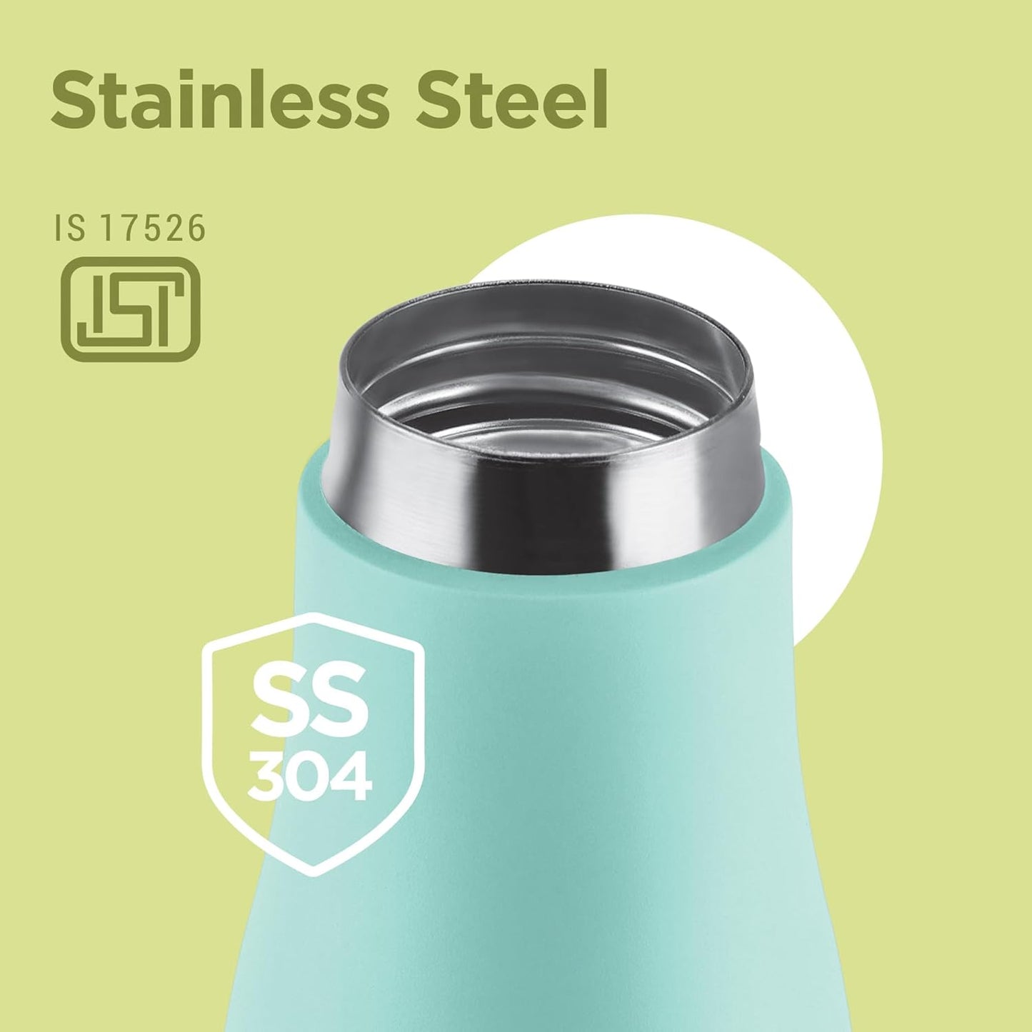 Milton Fame 800 Thermosteel Water Bottle 740 ml, 24 Hr Hot and Cold