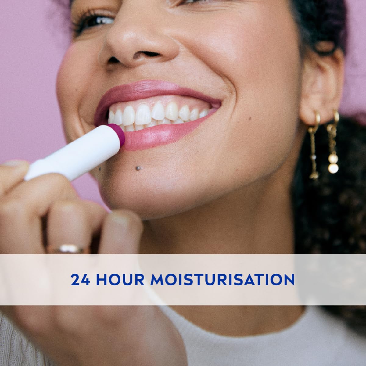 NIVEA Strawberry Shine Lip Balm Red Tint 4.8gm