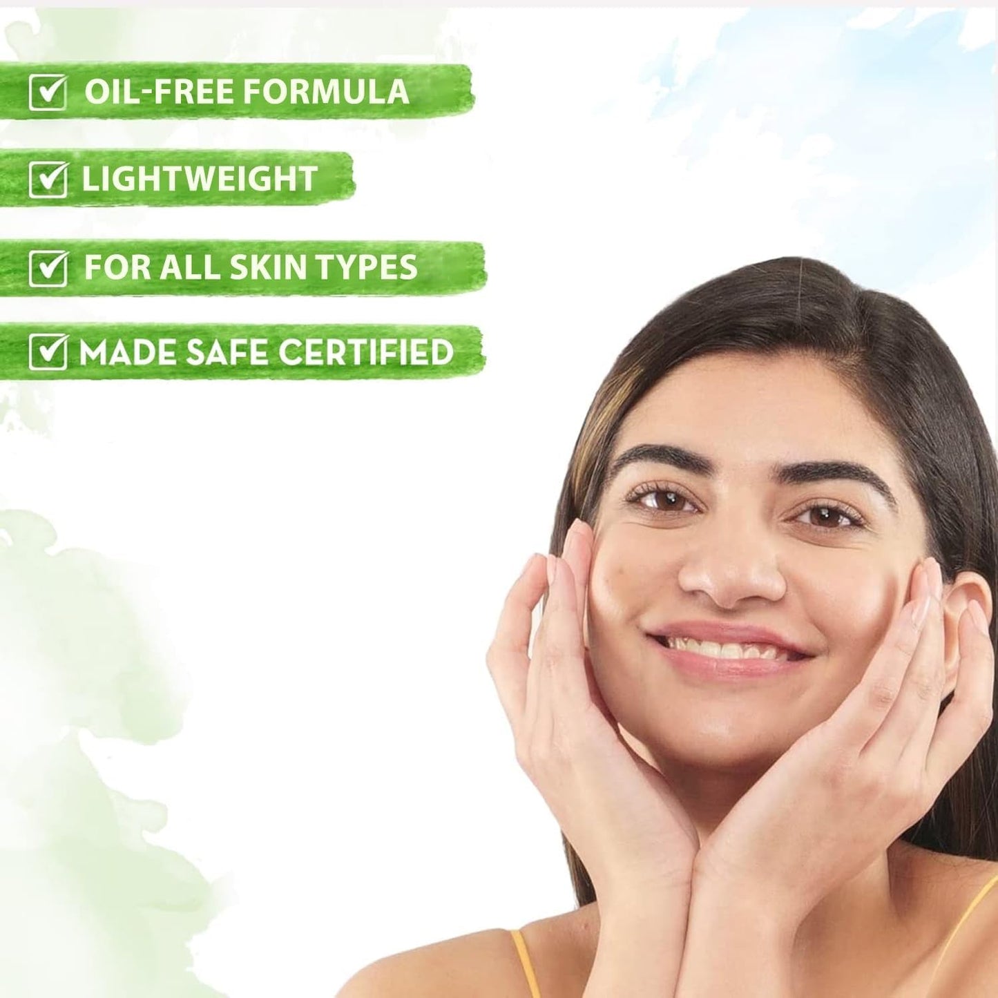 Mamaearth Rice Oil-Free Face Moisturizer for Oily Skin Brightens Skin Tone | 80g