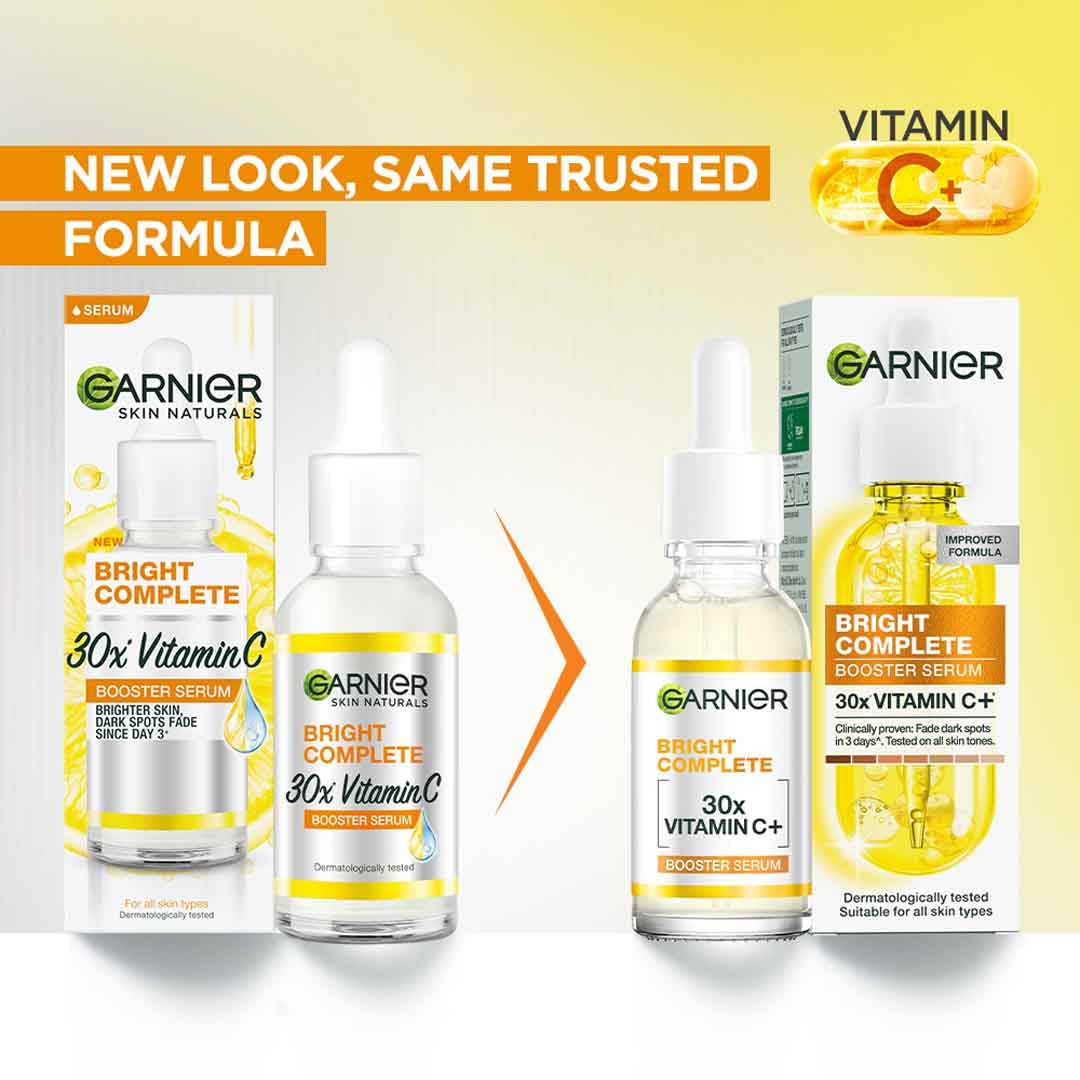 Garnier Skin Naturals Bright Complete 30X Vitamin C Booster Face Serum 50 ml