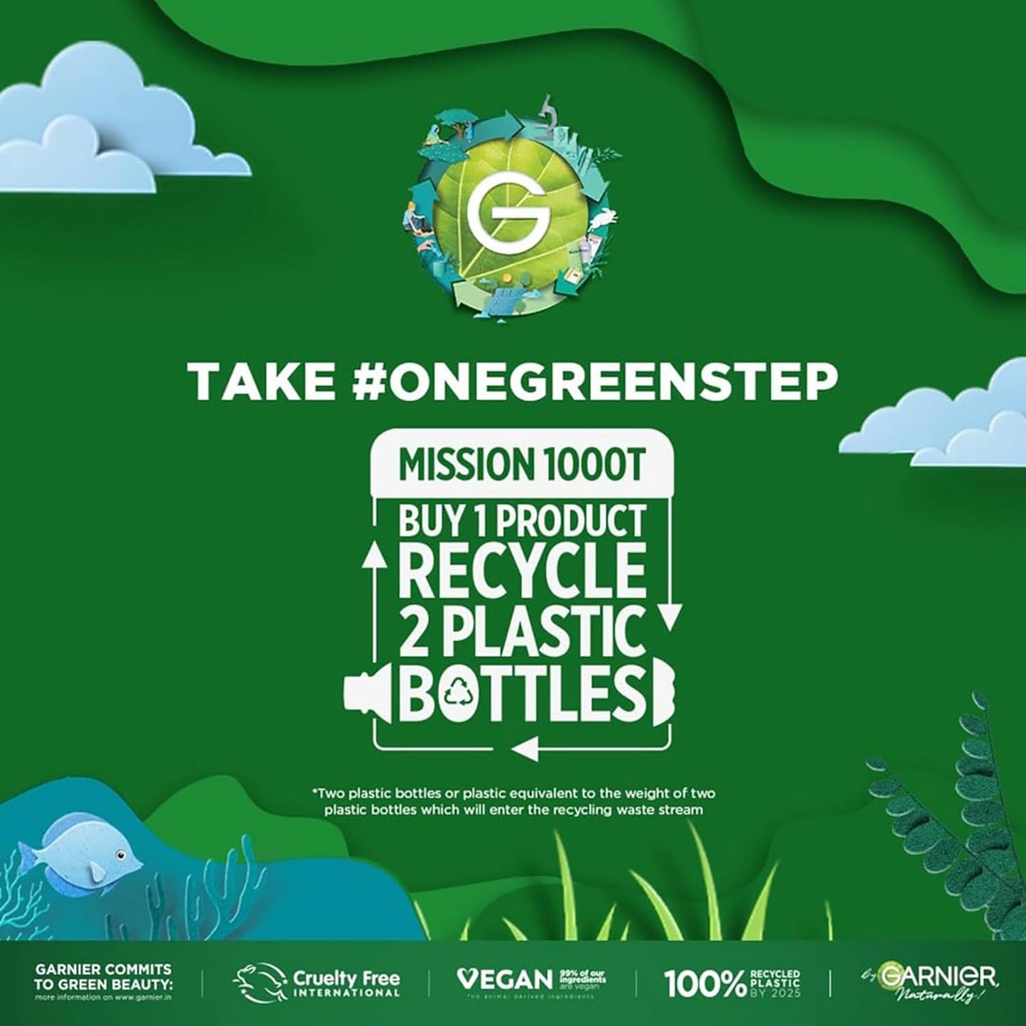 Garnier Skin Naturals Facewash Bright Complete 100 g