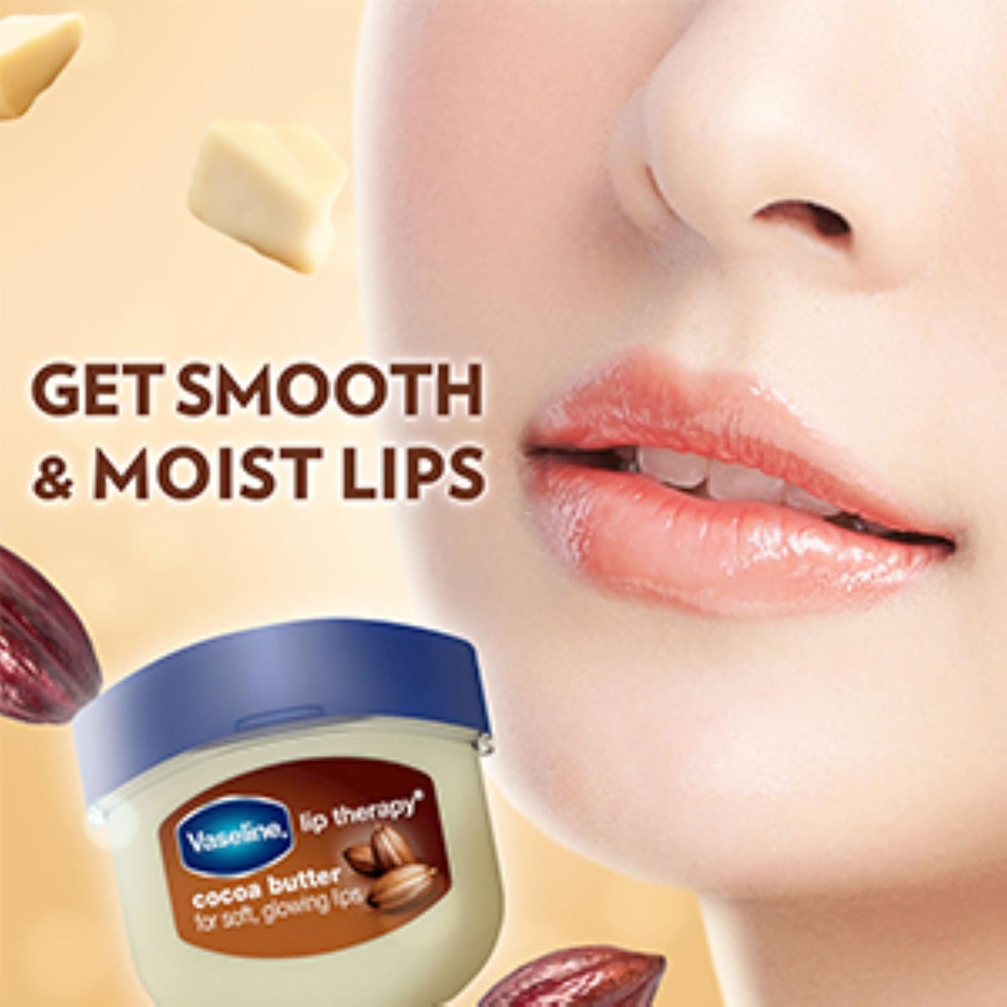 Vaseline Cocoa Butter Lip Therapy White 7g