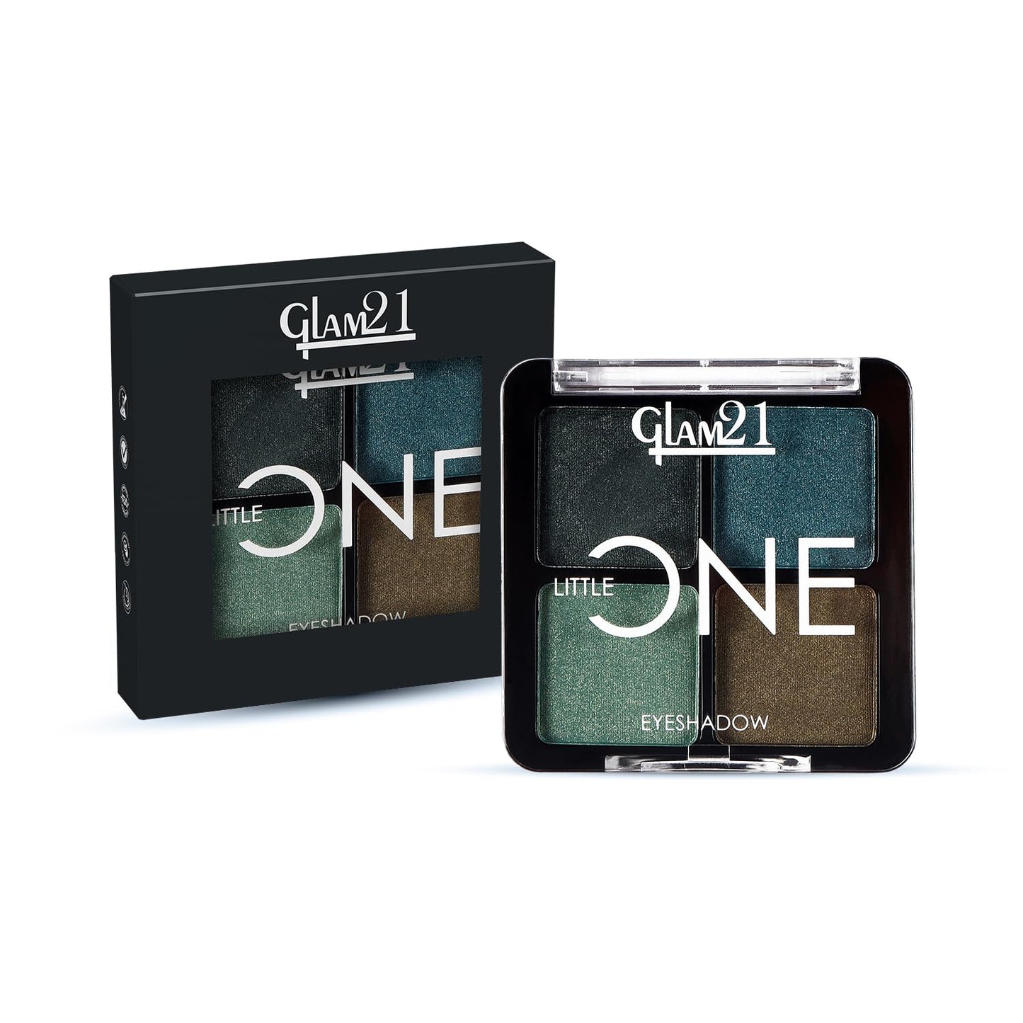 Glam21 Little One 4-in-1 Eyeshadow Palette Ultra pigmented Easy to blend No Promises