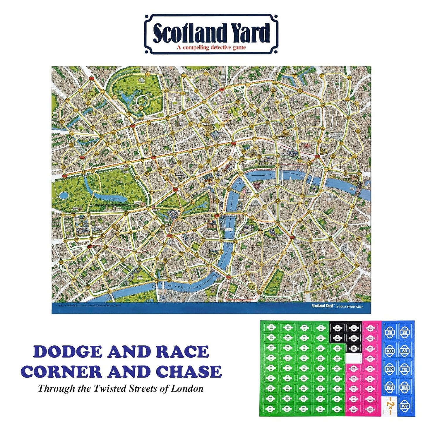 Funskool Scotland Yard, A Compelling Detective Game, Strategy Game