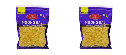 Haldiram's Namkeen Moong Dal 400 gram (pack of 2)