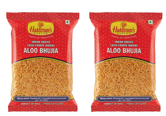 Haldiram's Aloo Bhujia 1kg (pack of 2)