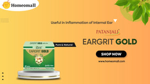 Treat Ear Issues from Patanjali DIVYA EARGRIT GOLD Available at Homeomall