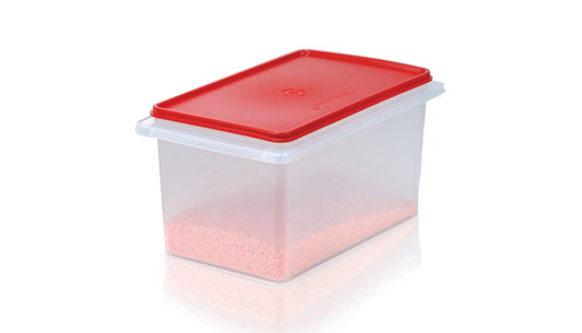 Tupperware TRK085 Plastic Rice Keeper - 5 kg, COLOR MAY VARY
