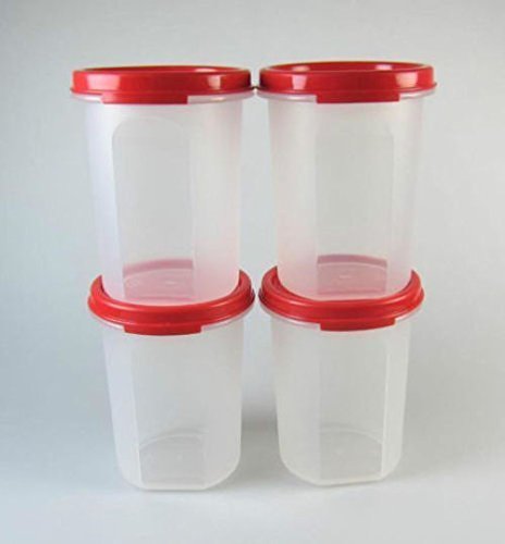 Tupperware Plastic Mm Round 2, 440 Ml, Set of 4 COLOR MAY VARY