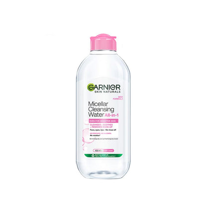 Garnier Micellar Cleansing Water For Sensitive Skin Make-Up Remover & Cleanser 400ml
