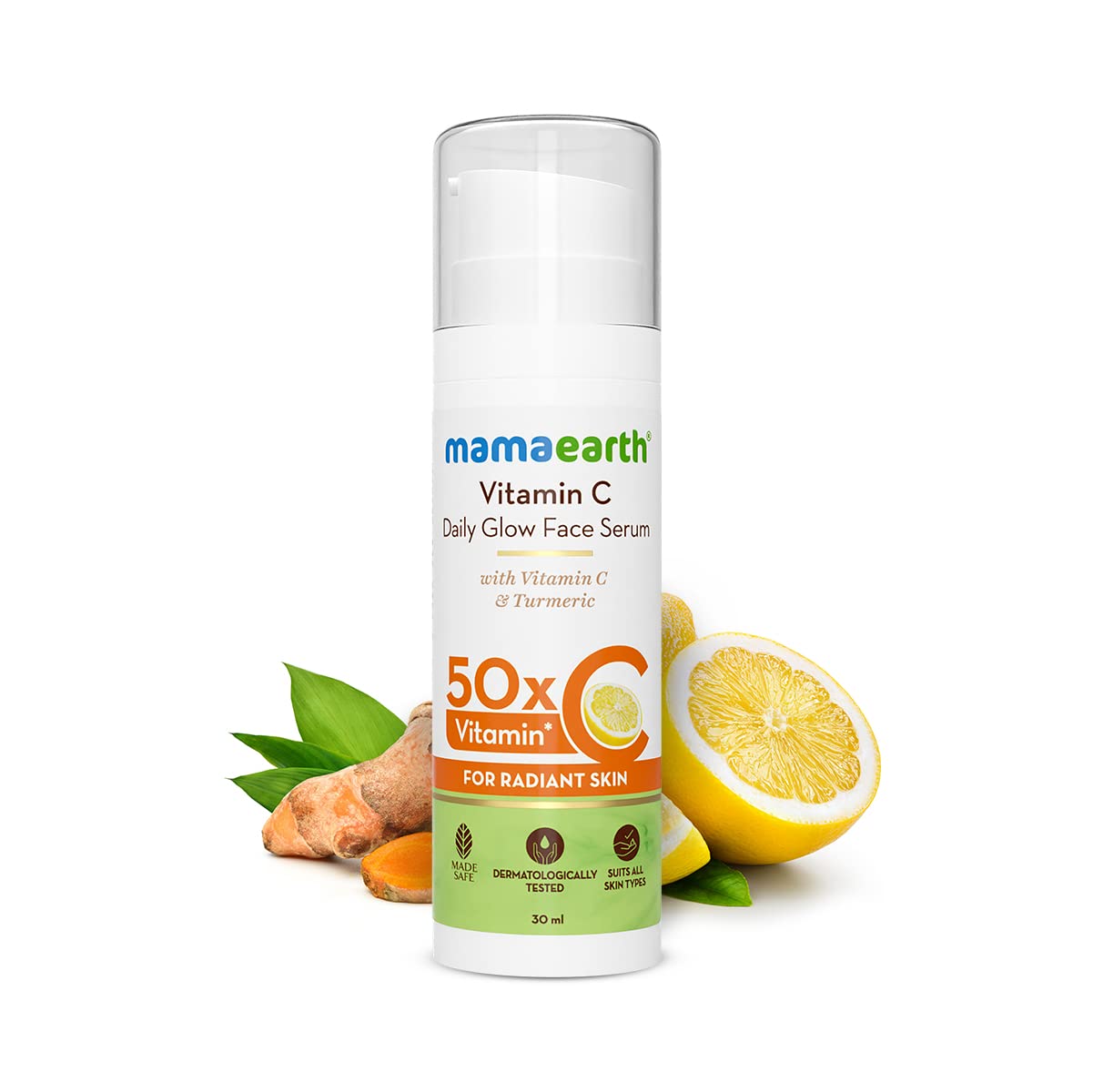 Mamaearth Vitamin C Daily Glow Face Serum for Men & Women 30ml