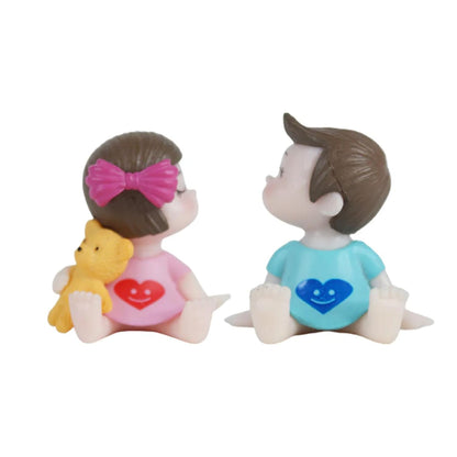 Romantic Kissing Miniature Showpiece for Valentine Day