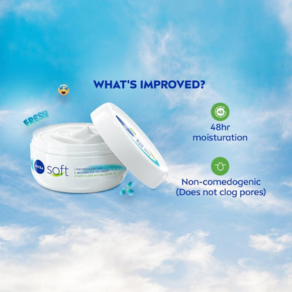 NIVEA Soft Light Moisturizer For Smooth Healthy Skin 300 ml