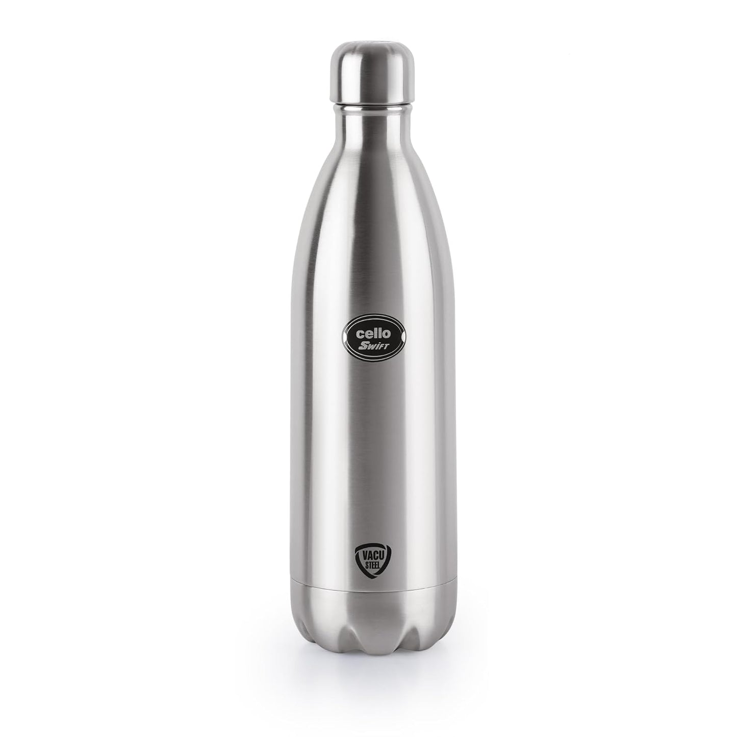 Cello Swift Thermosteel Water Bottle 1000ml, Silver