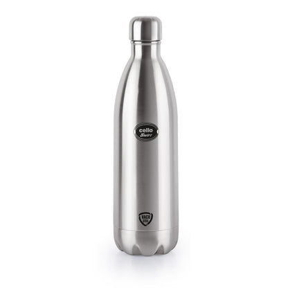 Cello Swift Thermosteel Water Bottle 1000ml, Silver