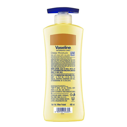 Vaseline Deep Moisture Body Lotion For Dry Skin 400ml