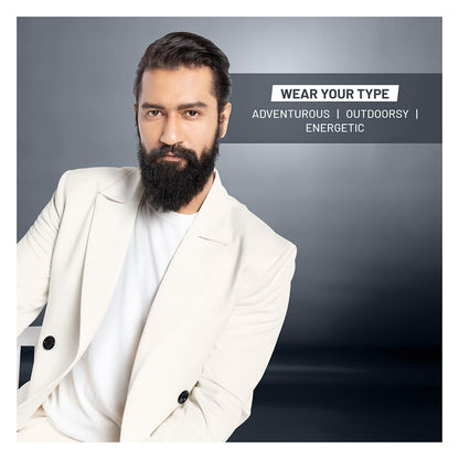 Wild Stone CODE Platinum Body Perfume for Men, Pack of 2 (150ml each)