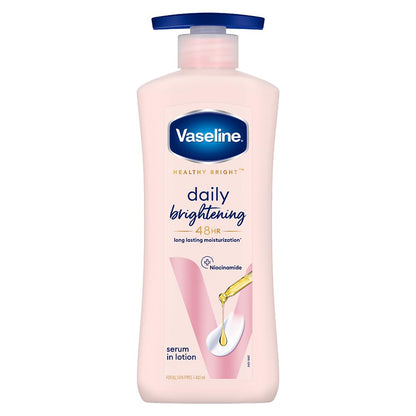 Vaseline Daily Brightening Body Lotion For Healthy & Glowing Skin 400ml