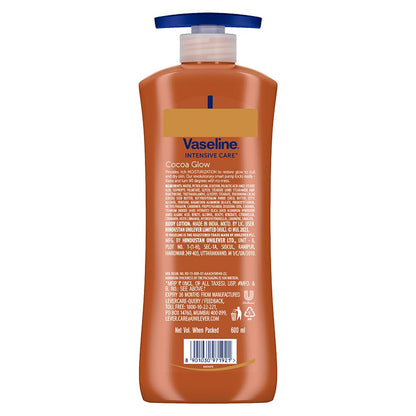Vaseline Cocoa Glow Serum In Lotion 600 ml  Glowing & Soft Skin