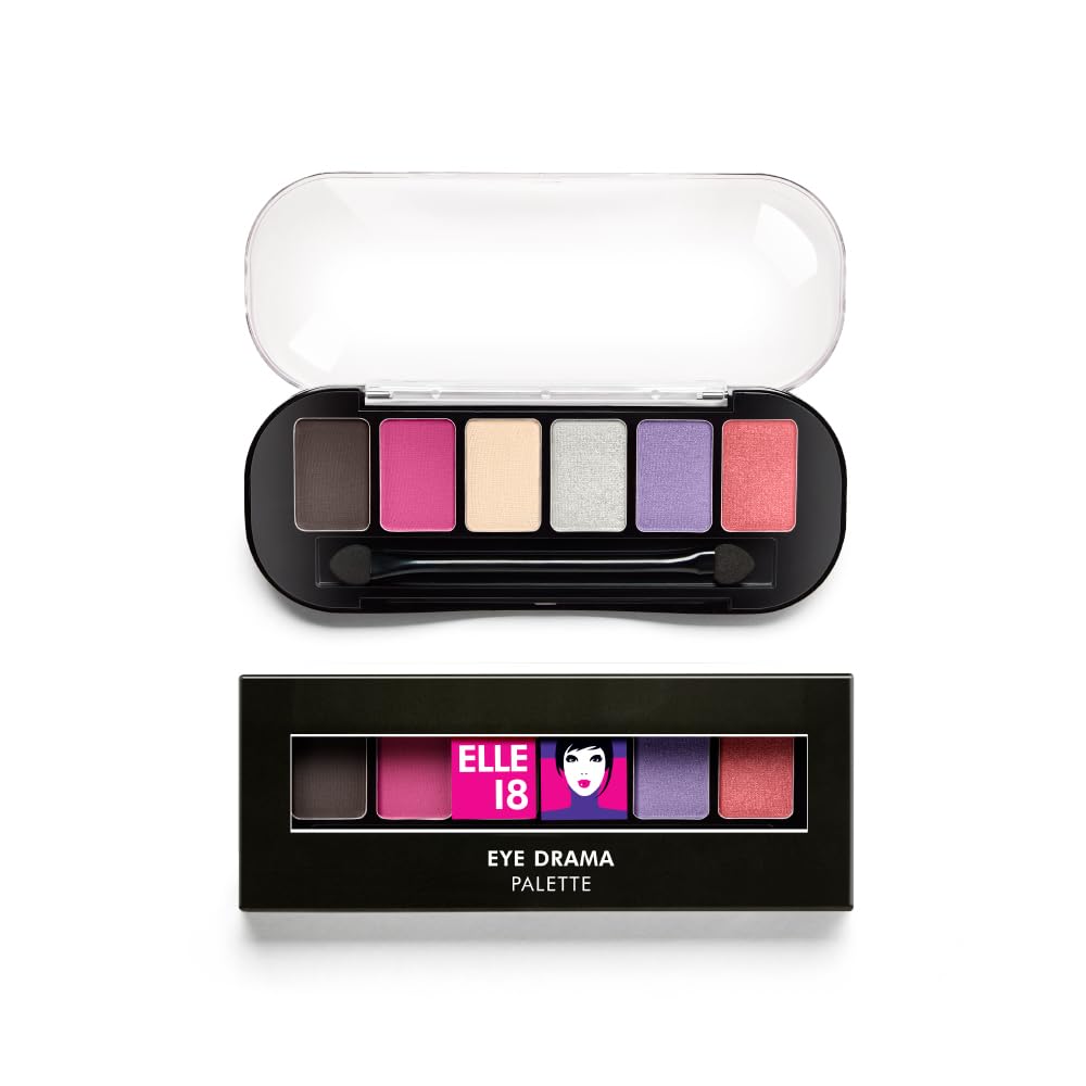 LAKMÉ Shimmery Elle18 Eyedrama Palette Flirty
