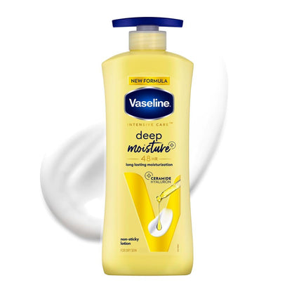Vaseline Deep Moisture Body Lotion For Dry Skin 400ml