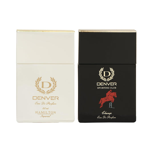 DENVER Imperial & Champ Perfume For Men 60ML Each Long Lasting Perfume