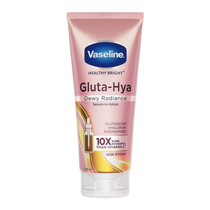 Vaseline Gluta-Hya Dewy Radiance Lotion for Face & Body 200ml