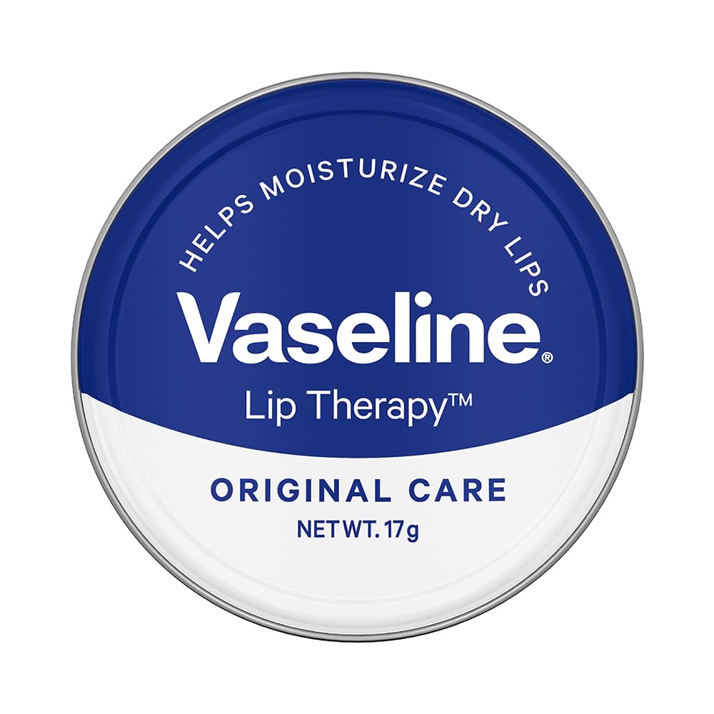 Vaseline Lip Tins Original Care Moisturize Dry Lips  17g