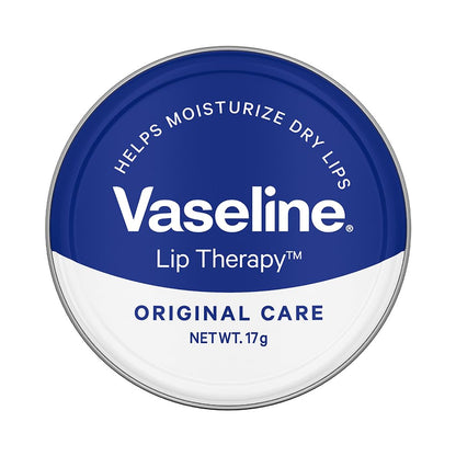 Vaseline Lip Tins Original Care Moisturize Dry Lips  17g