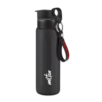 MILTON Maverick 600 Stainless Steel Water Bottle, Leakproof Lid, Single Walled 620 ML