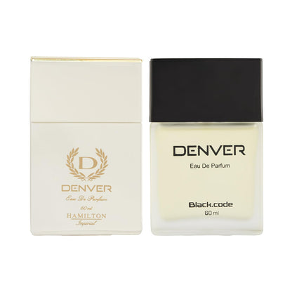 DENVER Imperial & Black code Perfume For Men  60ML Each Long Lasting Perfume