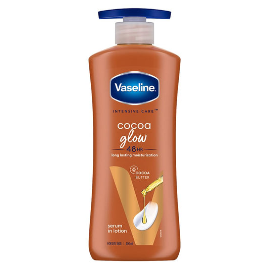 Vaseline Cocoa Glow Serum In Lotion, 400 ml