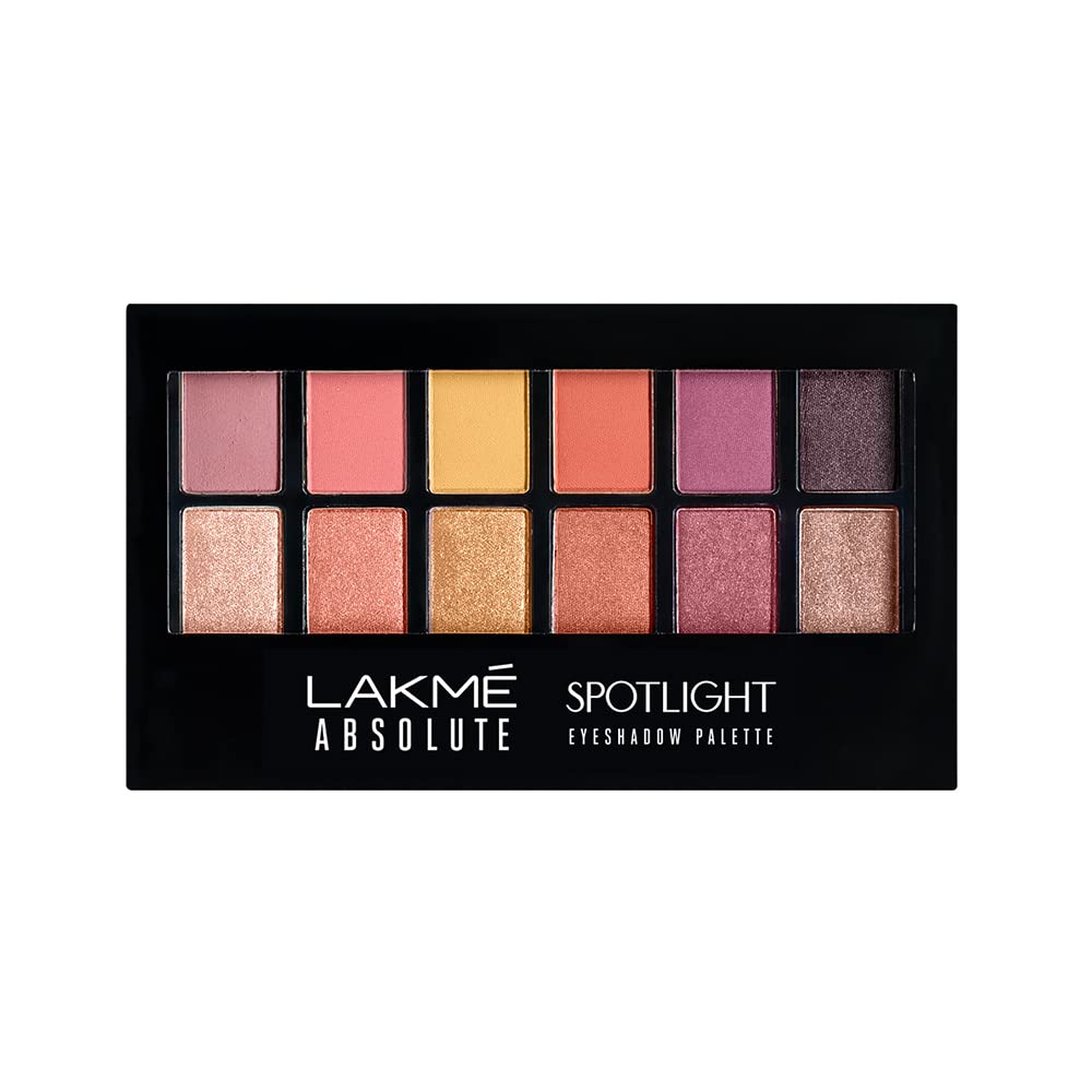 Lakmé Glitterati Chroma Chic Eye Shadow Palette Sundowner 12 g
