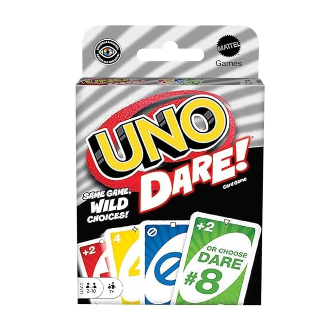 ARCADE GAMES Matte UNQ Dare Card Game | Family Friendly Fun