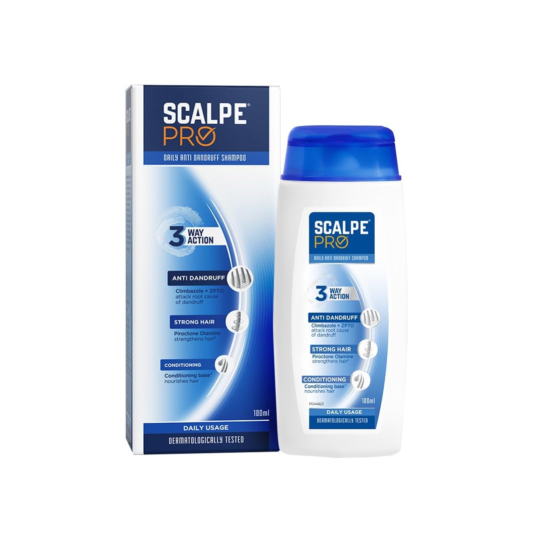 Scalpe Pro Daily Anti-Dandruff Shampoo For Women & Men 100ml