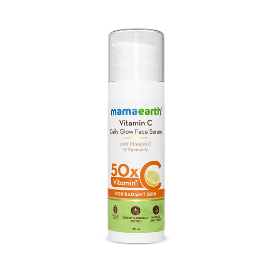 Mamaearth Vitamin C Daily Glow Face Serum for Men & Women 30ml