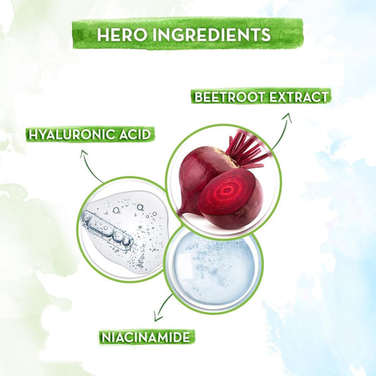 Mamaearth Beetroot Daily Glow Face Cream With Beetroot & Hyaluronic Acid - 80 g