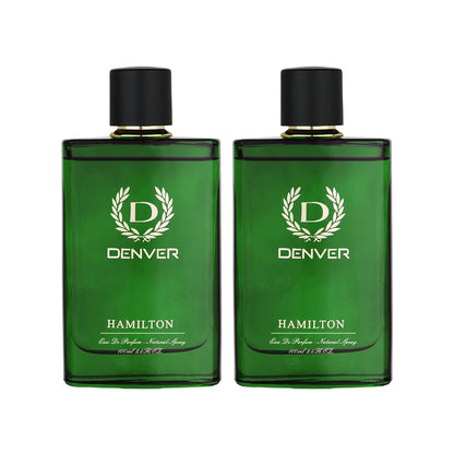 Denver Hamilton Perfume 100 ML Each Pack of 2  Long Lasting Perfume Body Scent For Men