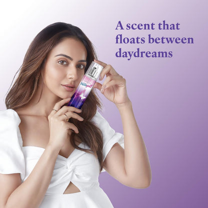 Wottagirl Amber Kiss Body Splash for Women Long Lasting Mist 135ml