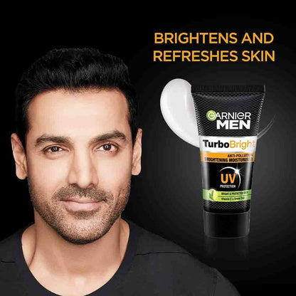 Garnier Men Liquid Moisturiser Brightening And Anti-Pollutio Turbobright 40g