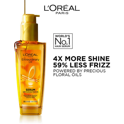 L'Oreal Paris Extraordinary Oil Hair Serum Makes hair frizz-free, stronger, shiny 100 ml