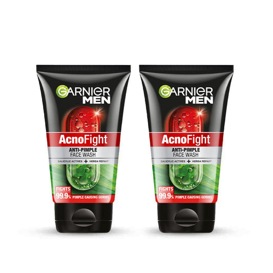 Garnier Men Anti-Pimple Face Wash AcnoFight 100 g (Pack of 2)