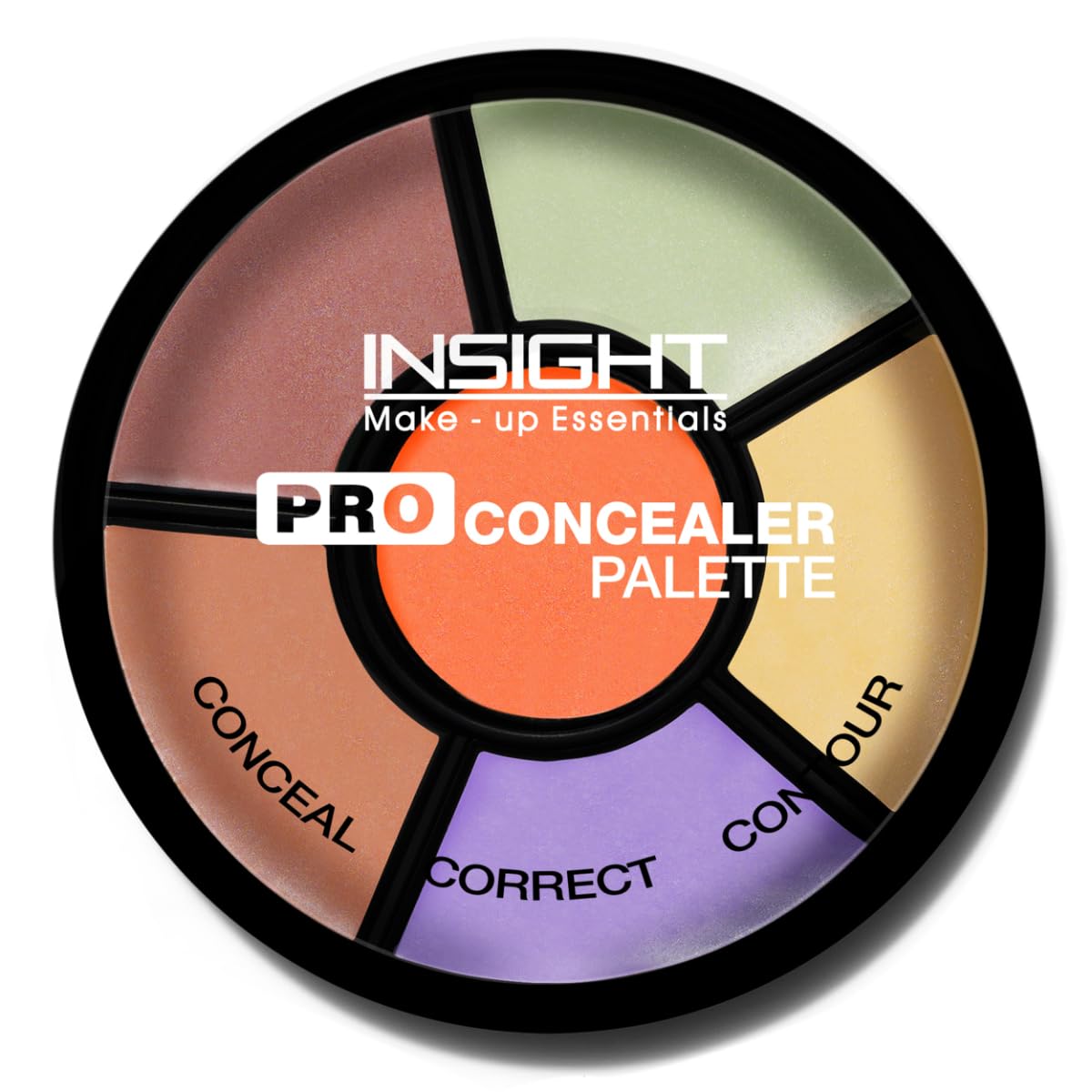 INSIGHT Pro Concealer Palette - Shade Corrector Makeup Wheel for Face  15gm