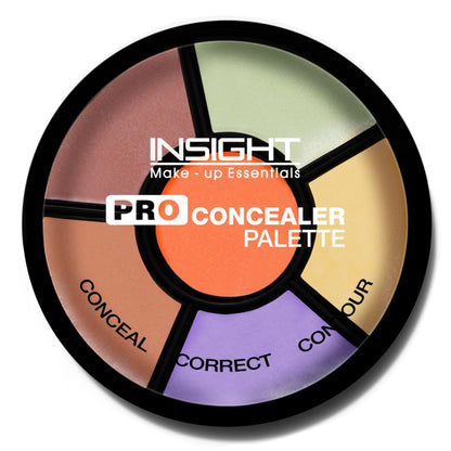 INSIGHT Pro Concealer Palette - Shade Corrector Makeup Wheel for Face  15gm