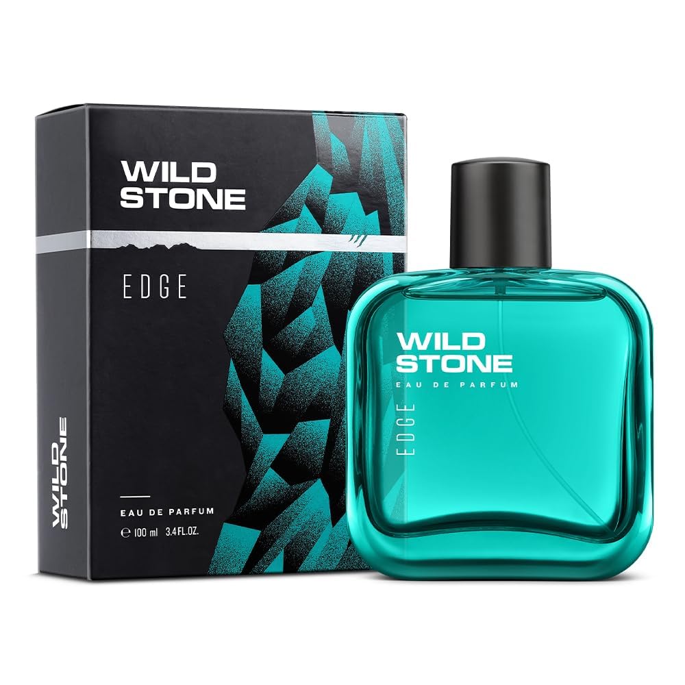 Wild Stone Edge Edp Premium Perfume For Men,100 Ml Long-Lasting Eau De Parfum