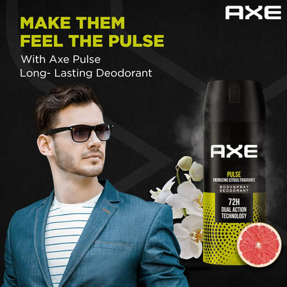 Axe Pulse Long Lasting Deodorant Bodyspray for Men 150 ml