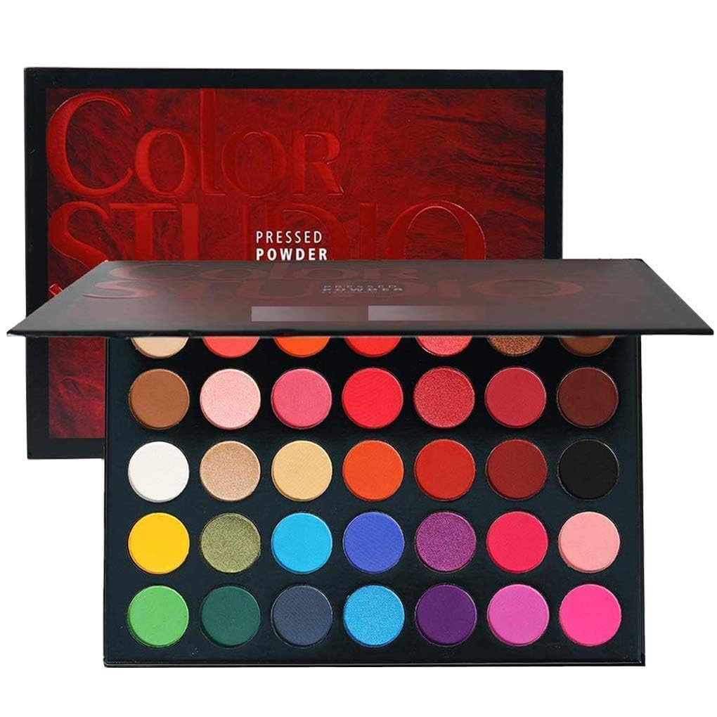 LOBE MIRACLE High Pigment Eyeshadow Palette Color Studio Makeup Colorful Shades